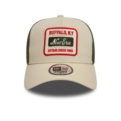 New Era Καπέλο 9FORTY A-Frame Trucker Adjustable Cap Μπέζ